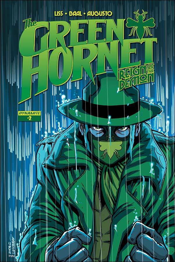 Green Hornet Reign of the Demon issue 2-B Anthony Marques Cover