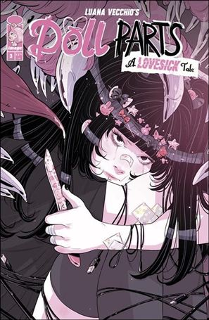 Doll Parts: A Lovesick Tale issue 3-B Luana Vecchio Knife Cover