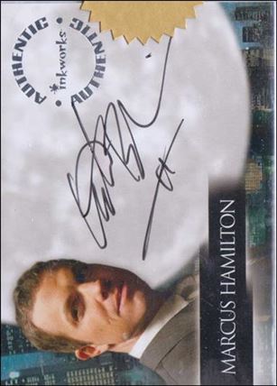 Angel: Season Five (Autograph Subset) card A36 Adam Baldwin as Hamilton (Redemption)