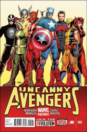 Uncanny Avengers (2012) issue 5 John Cassaday Cover