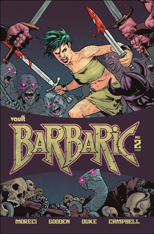 Barbaric issue 2 Nathan Gooden Cover