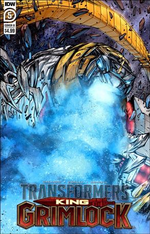 Transformers: King Grimlock issue 5-B Agustin Padilla Cover