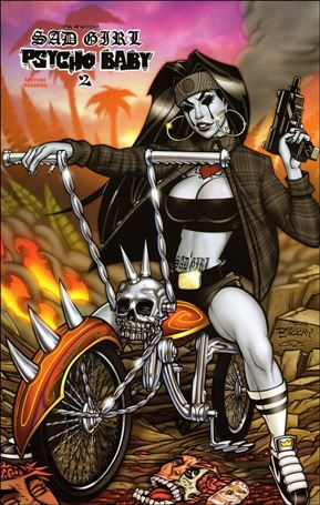 Sad Girl Psycho Baby issue 2-F Bill McKay Cover
