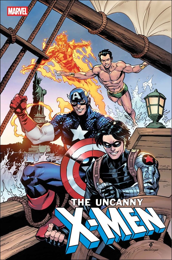 Uncanny X-Men (2024) issue 19-C Marcus To 250th Homage Cover