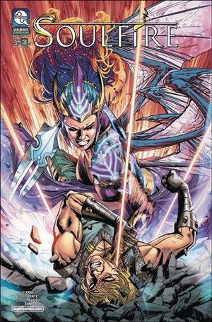 Michael Turner's Soulfire (2019) issue 3-B Michael Sta. Maria Cover