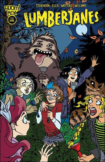 Lumberjanes issue 9 Chynna Clugston Flores Cover