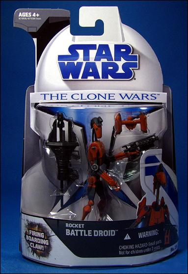 Star Wars: The Clone Wars Collection 3 3/4" Figures (2008) figure 25 Rocket Battle Droid