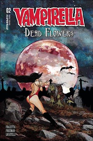 Vampirella: Dead Flowers issue 2-D Sara Frazetta & Bob Freeman Cover
