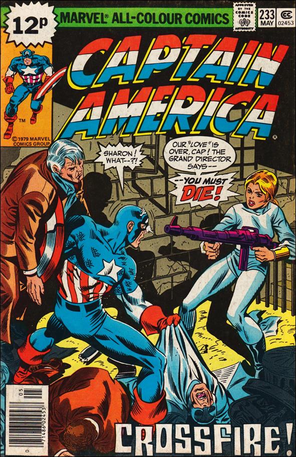 Captain America (1968) issue 233-B UK Price Cover
