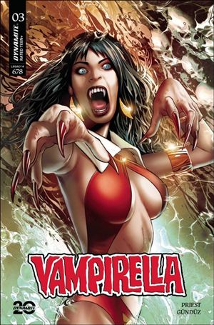 Vampirella (2025) issue 3-B Greg Land Cover
