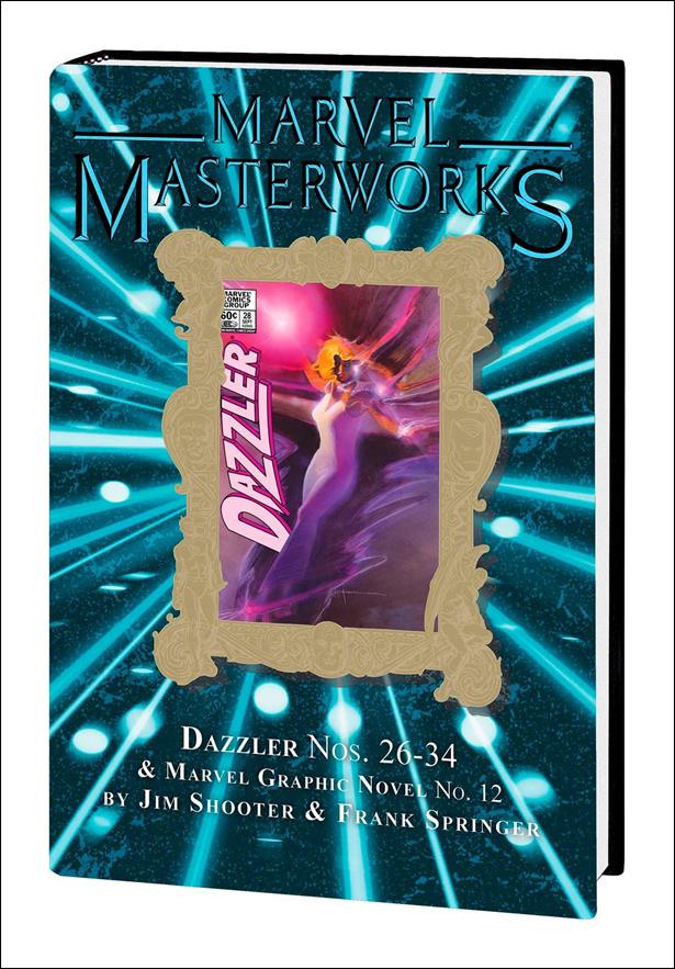 Marvel Masterworks: Dazzler issue 3-B Marble Dust Jacket Vol 323