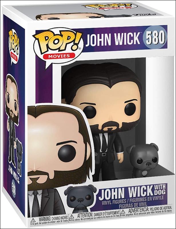 POP! Movies figure '580' John Wick with Dog