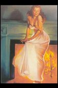 Elvgren's Calendar Pinups 2 (Base Set) card 79 Sheer Delight