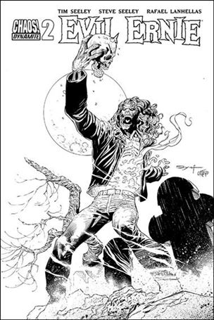 Evil Ernie (2014) issue 2-E Ardian Syaf 1:20 Black & White Cover