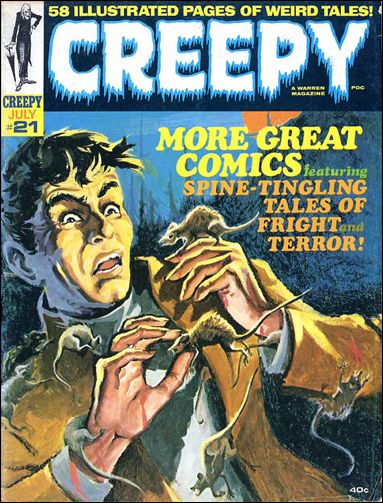Creepy issue 21 Gutenberg Monteiro Cover