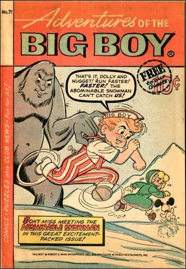 Adventures of the Big Boy issue 71 East Coast Cover