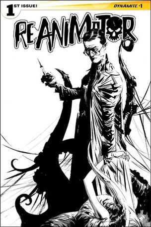 Reanimator (2015) issue 1-H Jae Lee B&W 1:25 Cover