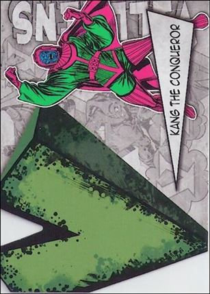 Marvel Beginnings: Series 3 (Villains Die-Cut Subset) card V-18 Kang the Conqueror