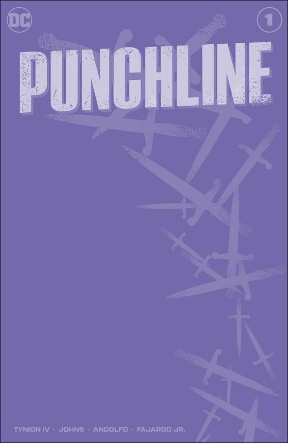 Punchline (2021) issue 1-H Wicked Gator Blank Purple Cover 1/1000