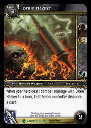 World of Warcraft: Heroes of Azeroth (Base Set) card 316 Brain Hacker