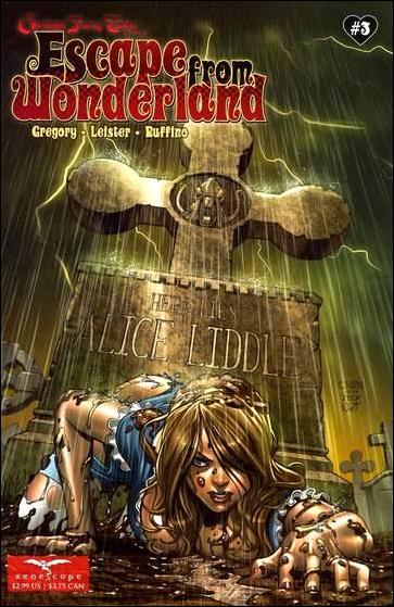 Escape from Wonderland issue 3 Sean Chen Cover