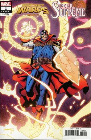 Secret Warps: Soldier Supreme Annual issue 1-B Carlos Pacheco Cover