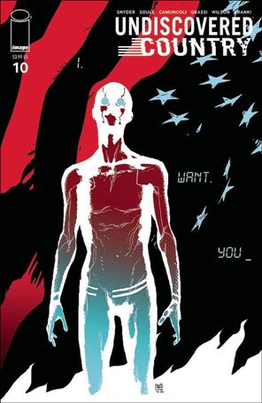 Undiscovered Country issue 10-B Andrea Sorrentino Cover