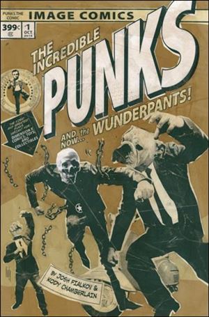 Punks: The Comic issue 1-D Kody Chamberlain NYCC / Dimension X Cover