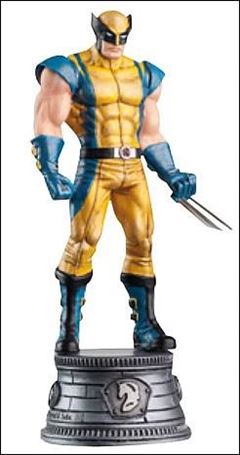 Marvel Chess Collection (UK)  item 3 Wolverine (White Knight)