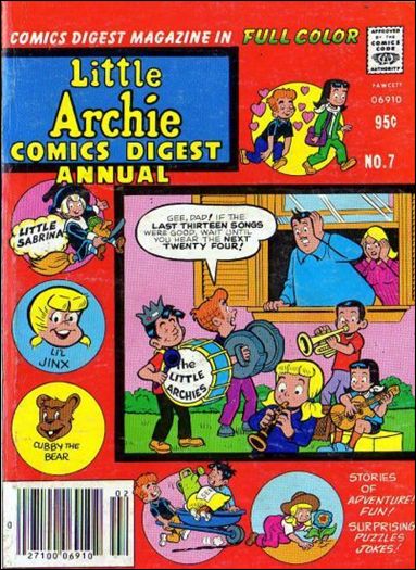 Little Archie Comics Digest Magazine issue 7 Digest Sized