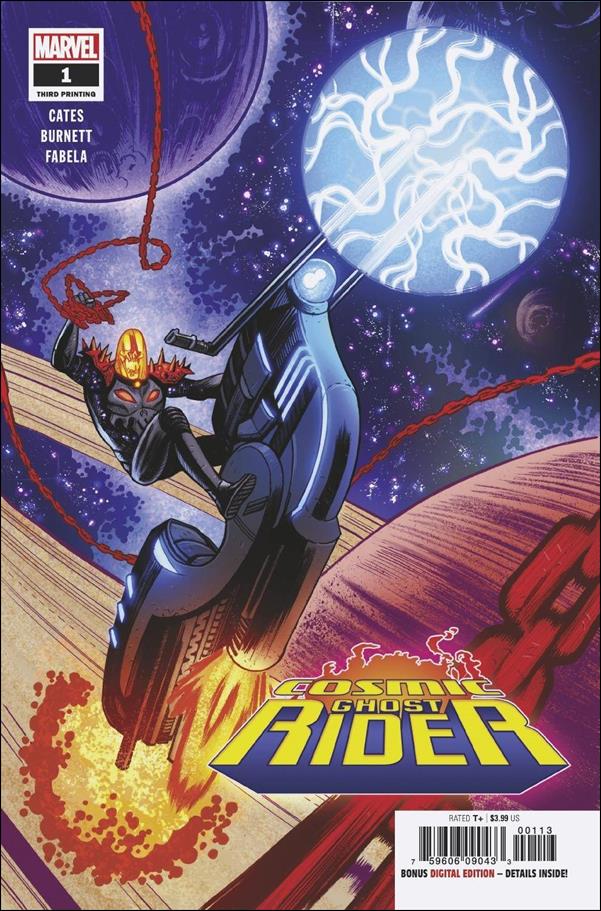 Cosmic Ghost Rider (2018) issue 1-R Dylan Burnett Cover (3rd Printing)