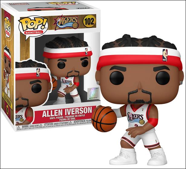 Pop! Basketball figure 102 Allen Iverson