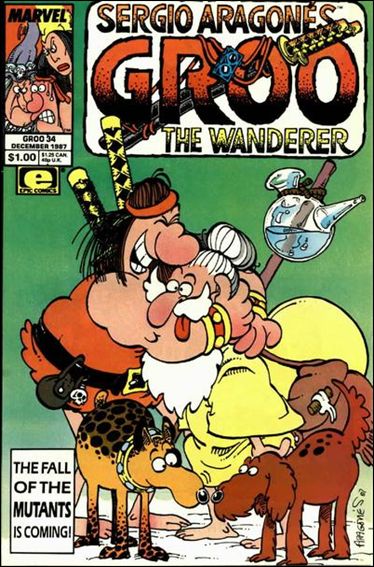 Sergio Aragones Groo the Wanderer 34-A by Epic