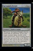 Magic the Gathering: Lorwyn (Base Set) card 41-B Springjack Knight