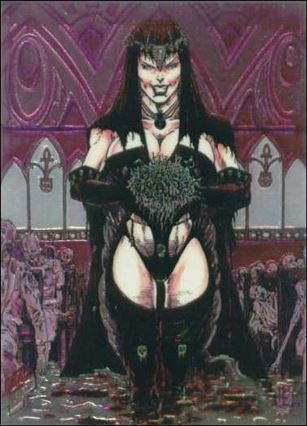 Lady Death All Chromium (Base Set) card 32 Black Wedding