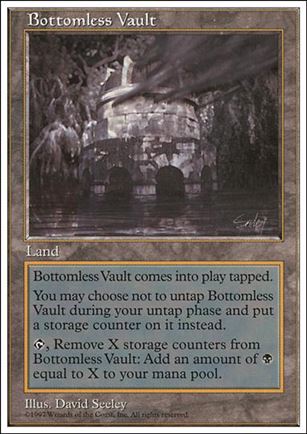 Magic the Gathering: 5th Edition (Base Set) card 411 Bottomless Vault