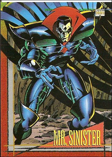 Marvel Universe: Series 4 (Base Set) card 34 Mr. Sinister