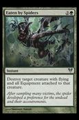 Magic the Gathering: Avacyn Restored (Base Set) card 177 Eaten by Spiders