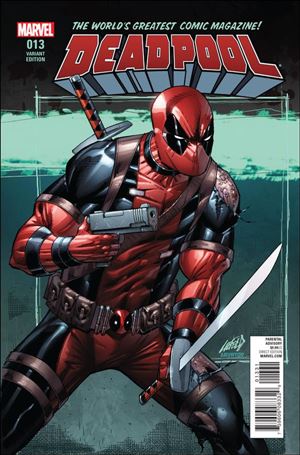 Deadpool (2016) issue 13-G Rob Liefeld 1:100 Cover