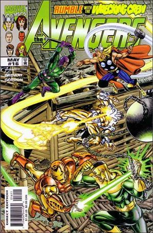 Avengers (1998) issue 16 Wrecking Crew Cover