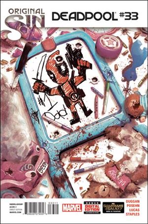 Deadpool (2013) issue 33 Mike Del Mundo Cover
