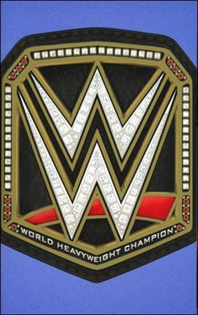 WWE issue 2-G Scott Newman Championship Belt Foil Cover