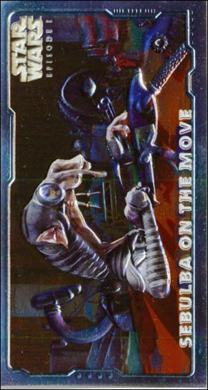 Star Wars: Episode I Widevision: Series 2 (Embossed Foil Subset) card H-E4 Sebulba on the Move