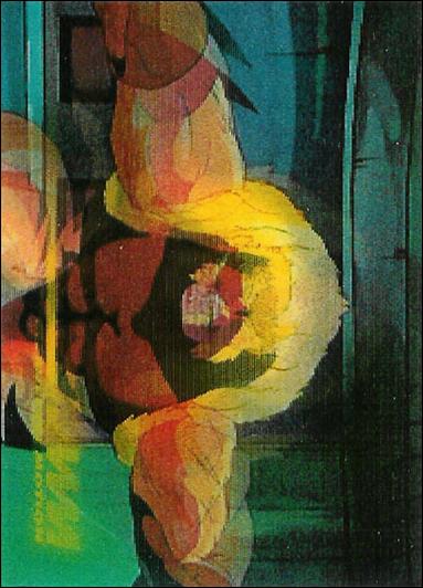 Marvel Motion (Base Set) card 12 Sabretooth