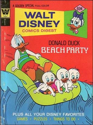 Walt Disney Comics Digest issue 54-B Whitman Cover