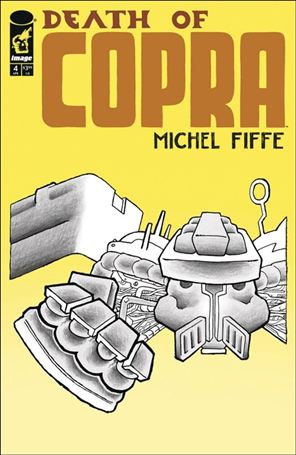 Death of Copra issue 4-B Michel Fiffe Cardstock Cover