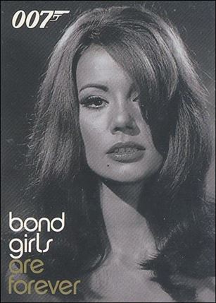 Women of James Bond in Motion (Bond Girls Are Forever Subset)  card BG4 Claudine Auger as Domino Derval - Thunderball