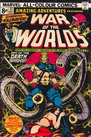 Amazing Adventures (1970) issue 27-B UK Price Cover