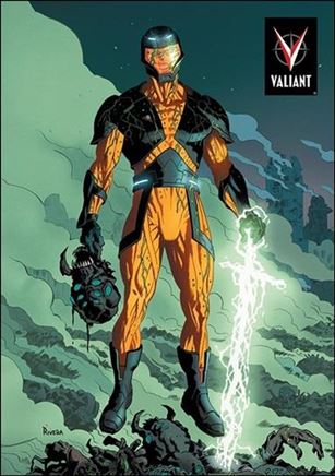 2013 Valiant Comics Preview Trading Card Set (Base Set) card V2 X-O Manowar