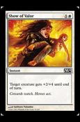 Magic the Gathering: 2014 Core Set (Base Set) card 33 Show of Valor